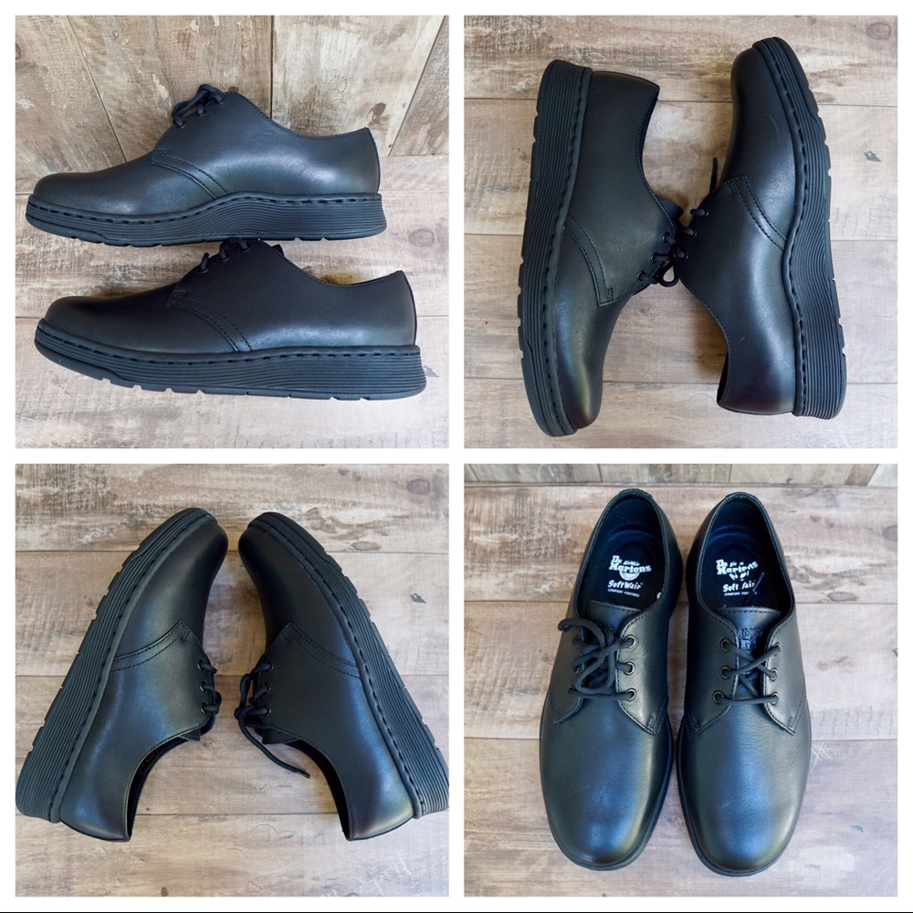 Dr Martens Cavendish Black Air Waire Shoes - Picture 14 of 16